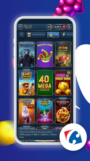 Carrefour Casino Screenshot